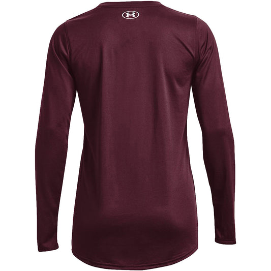 Maroon/White
