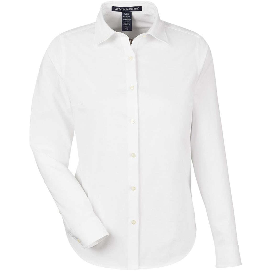 W CrownLux Performance Spencer Poplin Dress Shirt