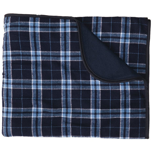 Navy/Columbia Plaid