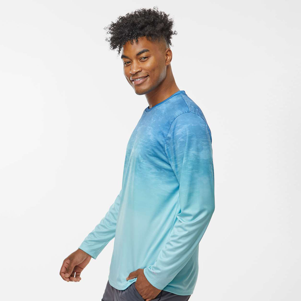 Blue Aqua Fade