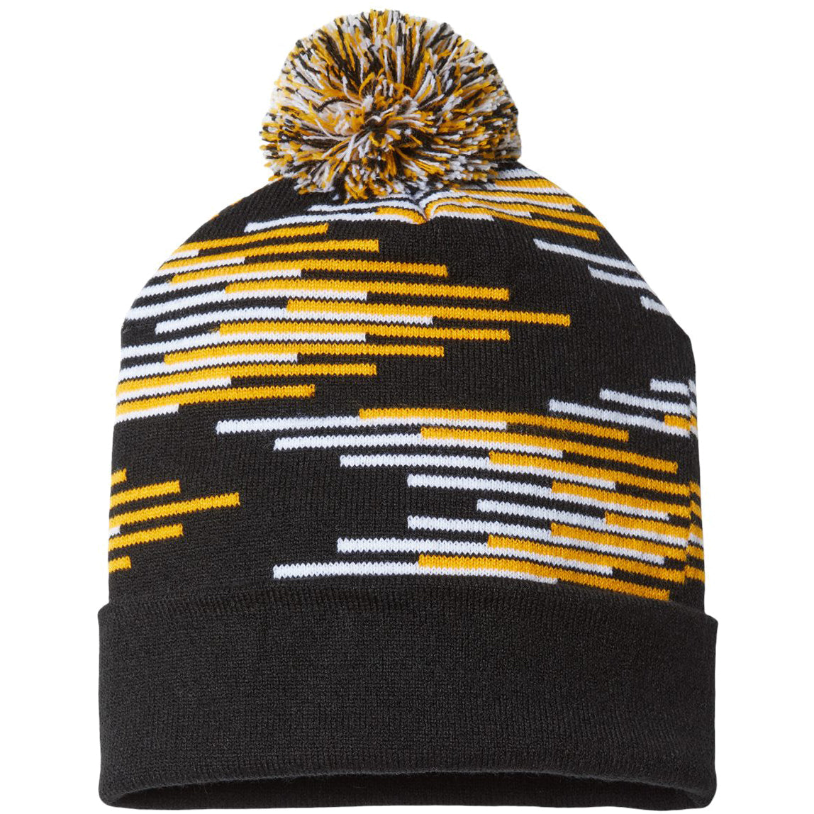 Black/Gold/White