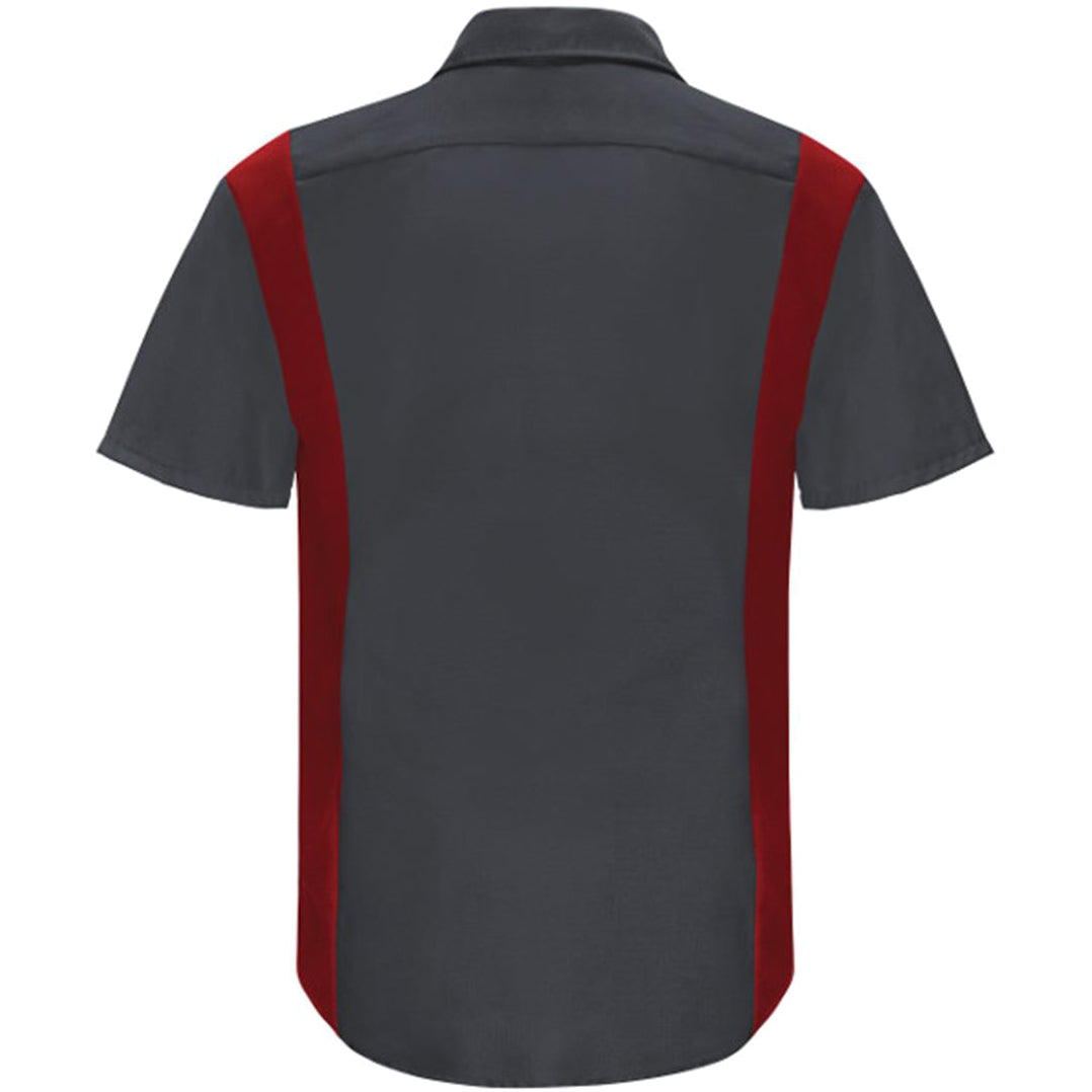 Charcoal/Fireball Red