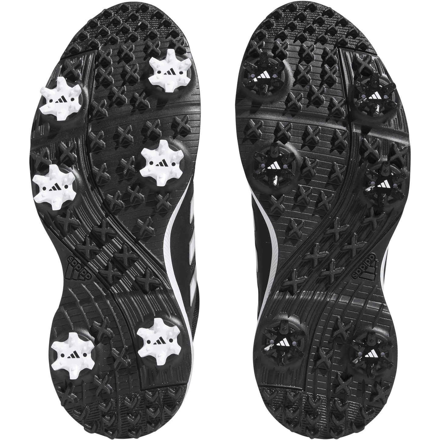 Black/White/Silver Metal