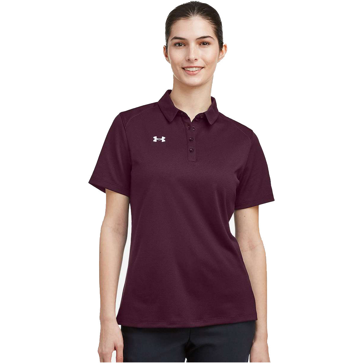 Maroon/White