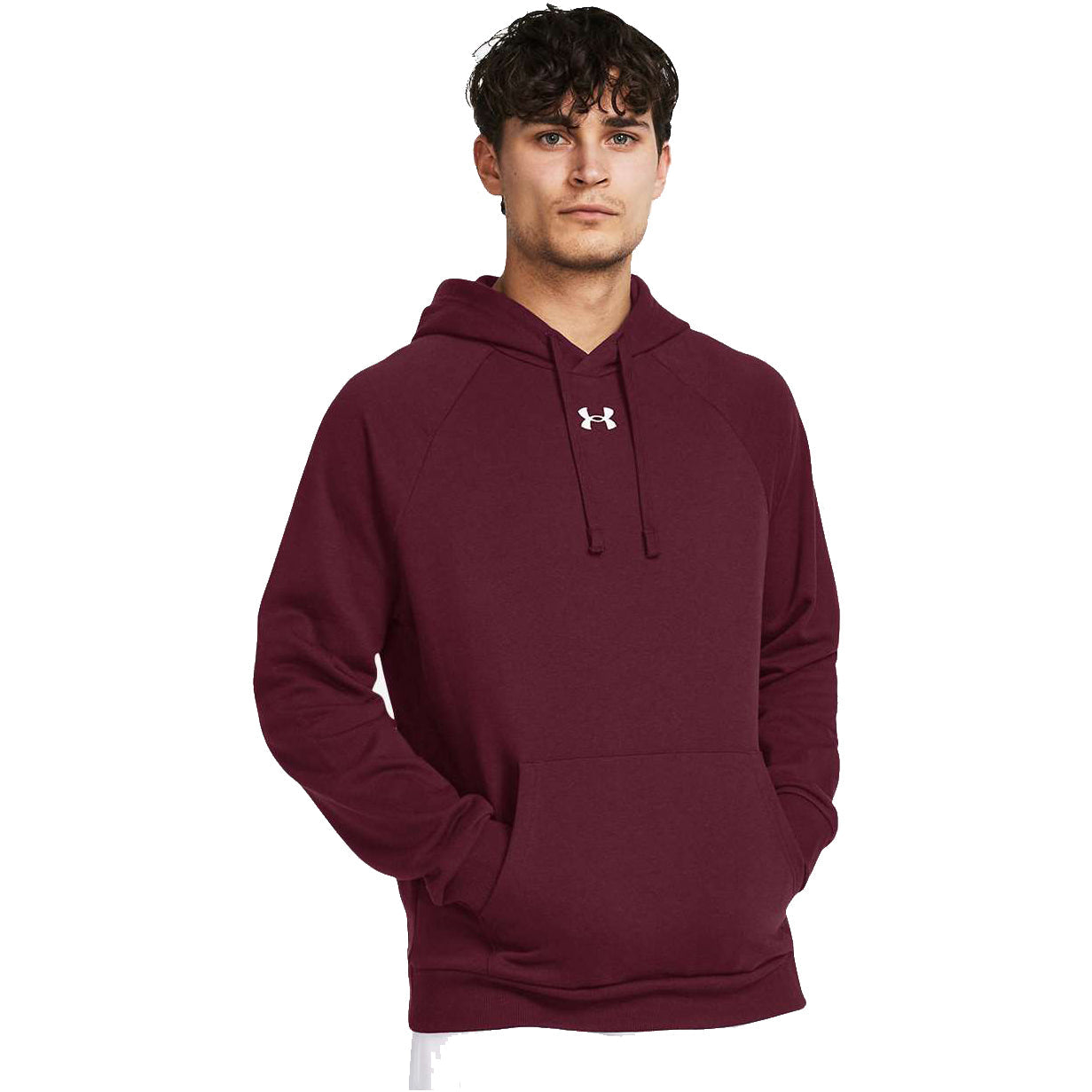 Maroon/White
