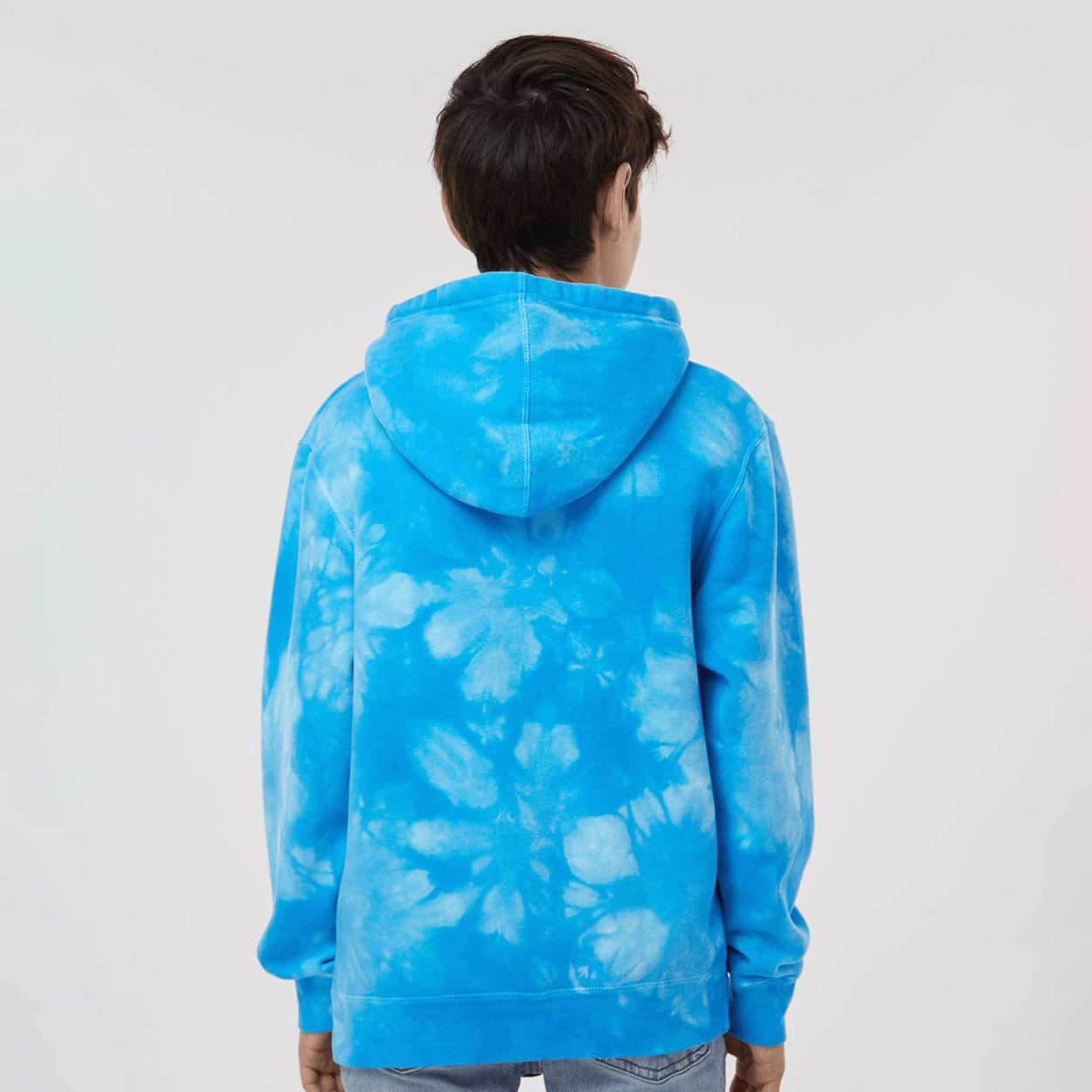 Tie Dye Aqua Blue