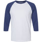 White/Heather Indigo
