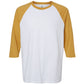 White/Heather Mustard