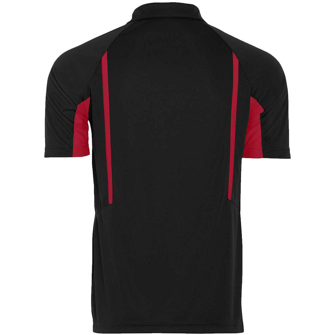 Black/Scarlet