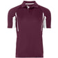 Maroon/White