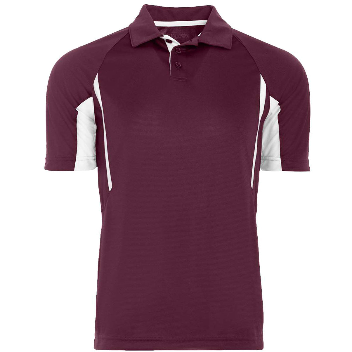 Maroon/White