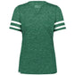Dark Green Heather/White