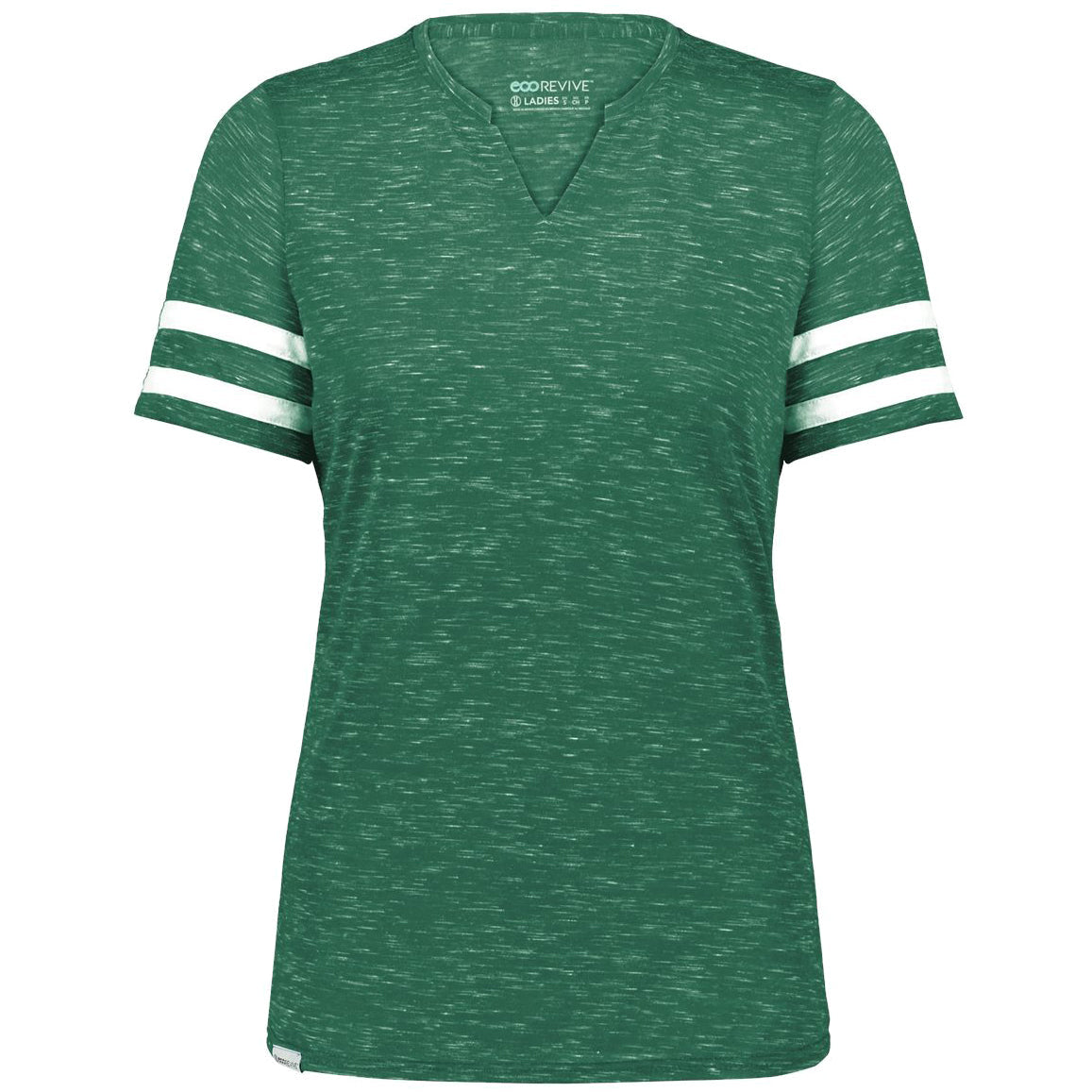 Dark Green Heather/White