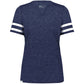 Navy Heather/White