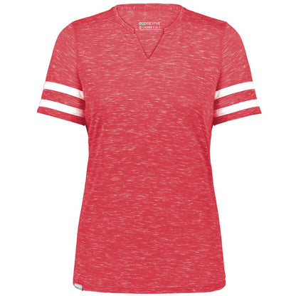 Scarlet Heather/White