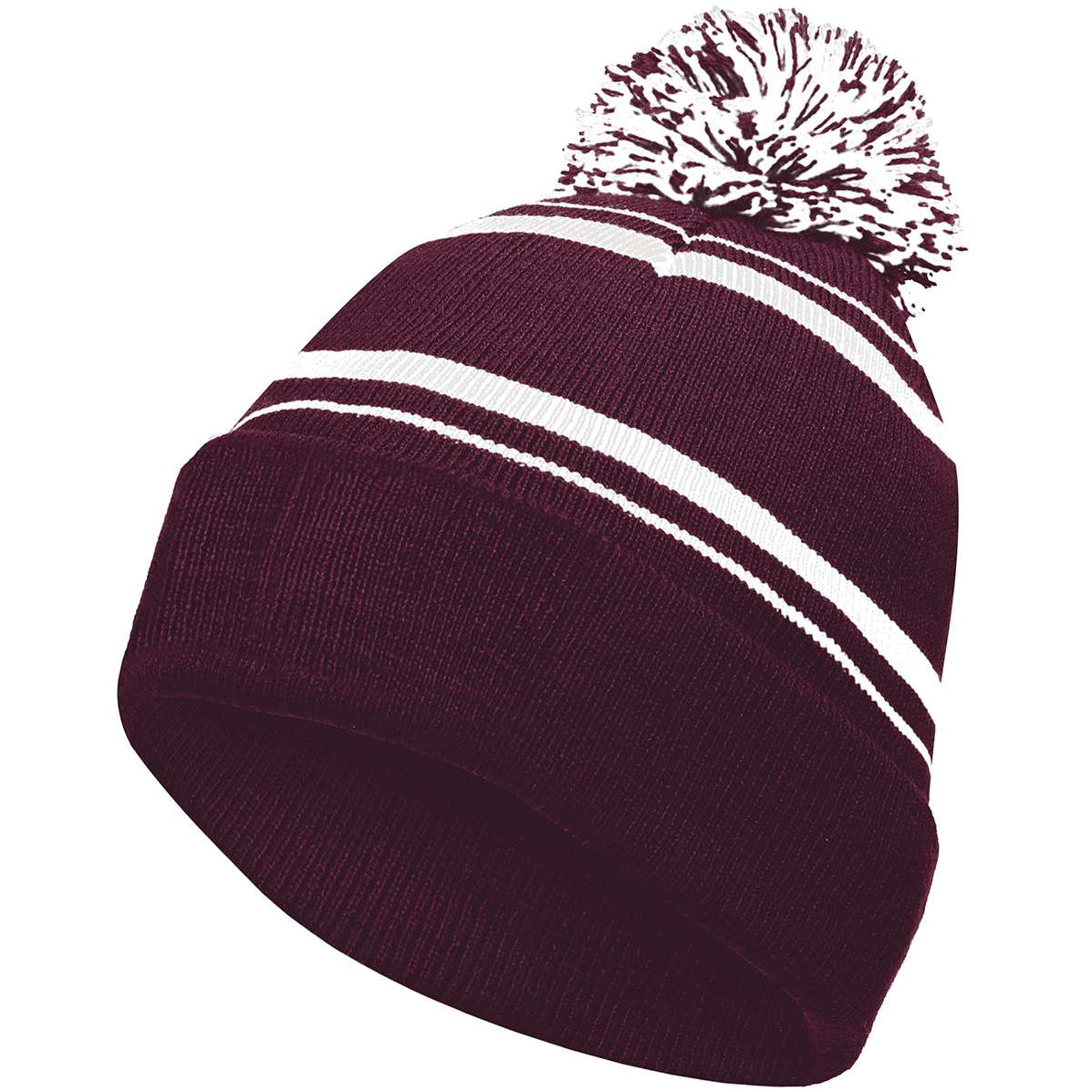 Maroon/White