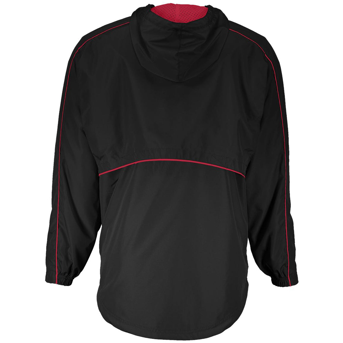 Black/Scarlet