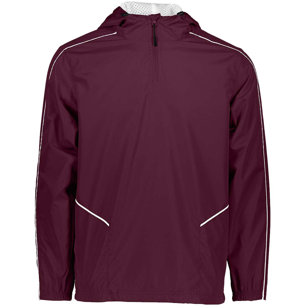Maroon/White