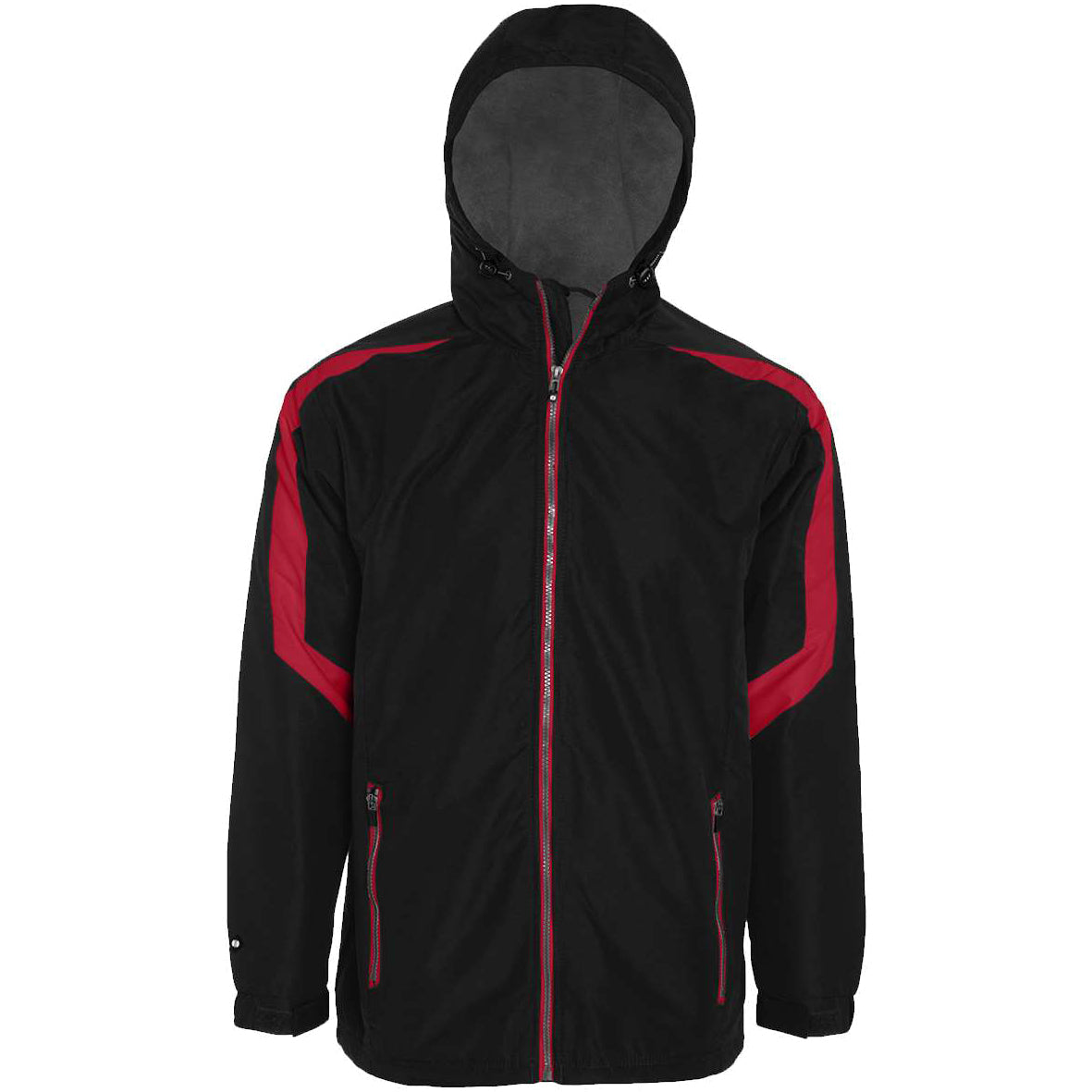 Black/Scarlet