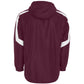 Maroon/White