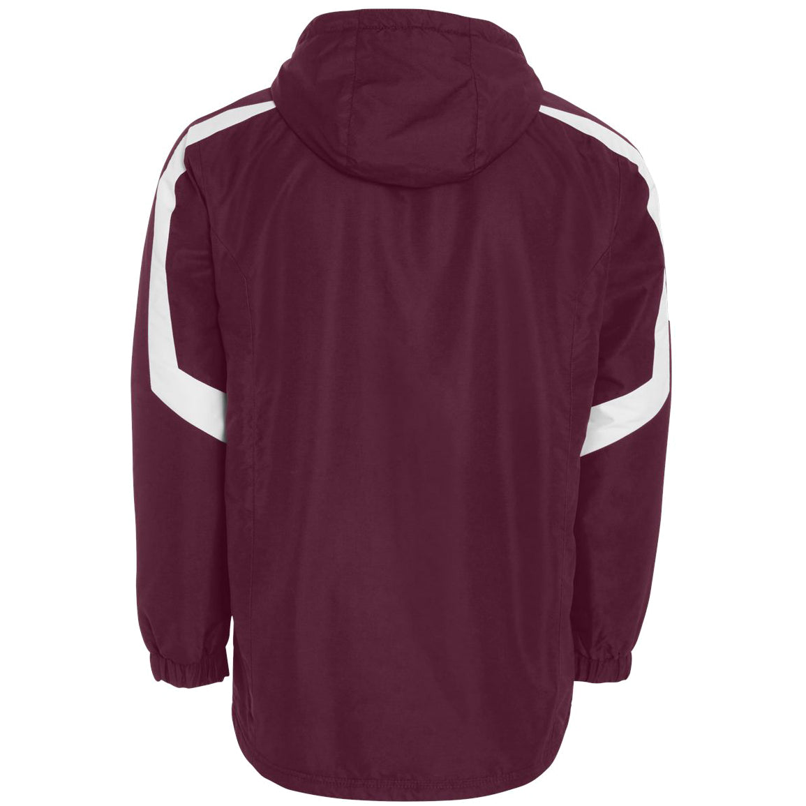 Maroon/White