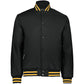 Black/Light Gold/White