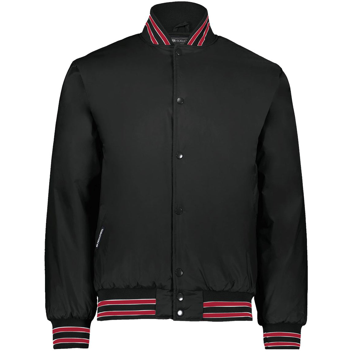 Black/Scarlet/White