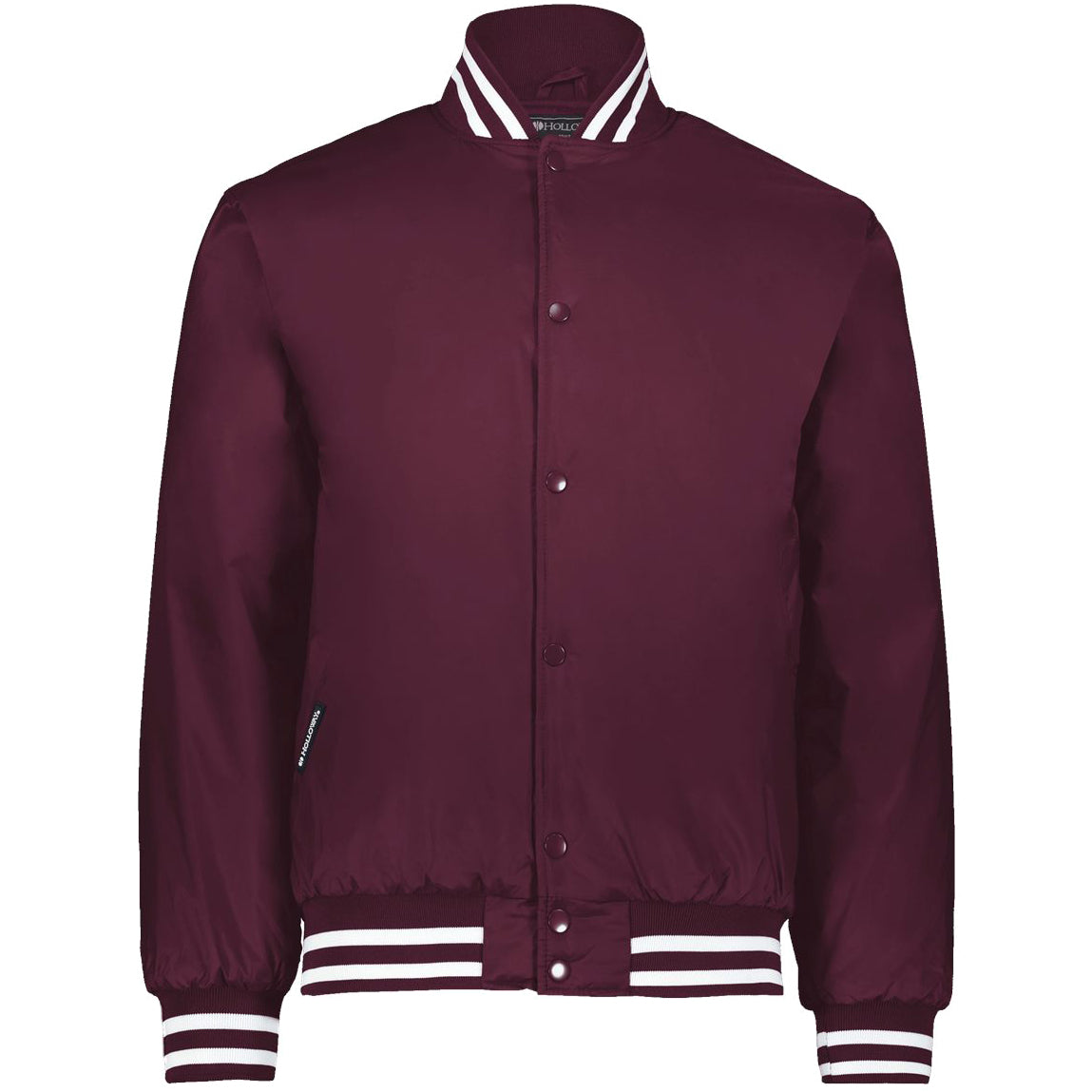 Maroon/White