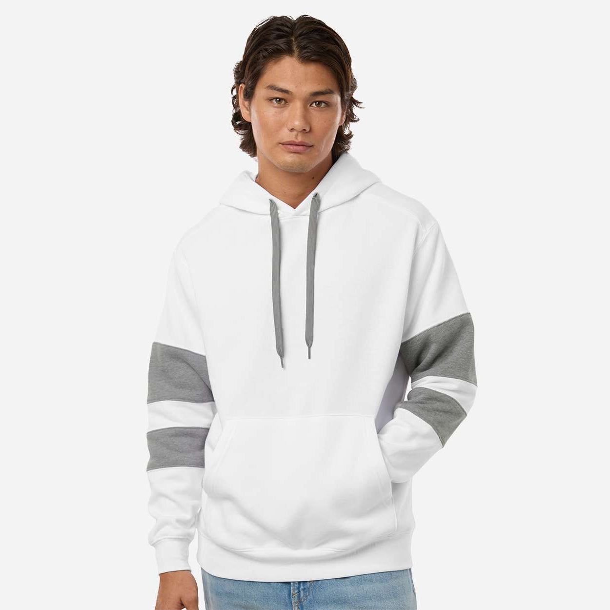 White/Charcoal Heather