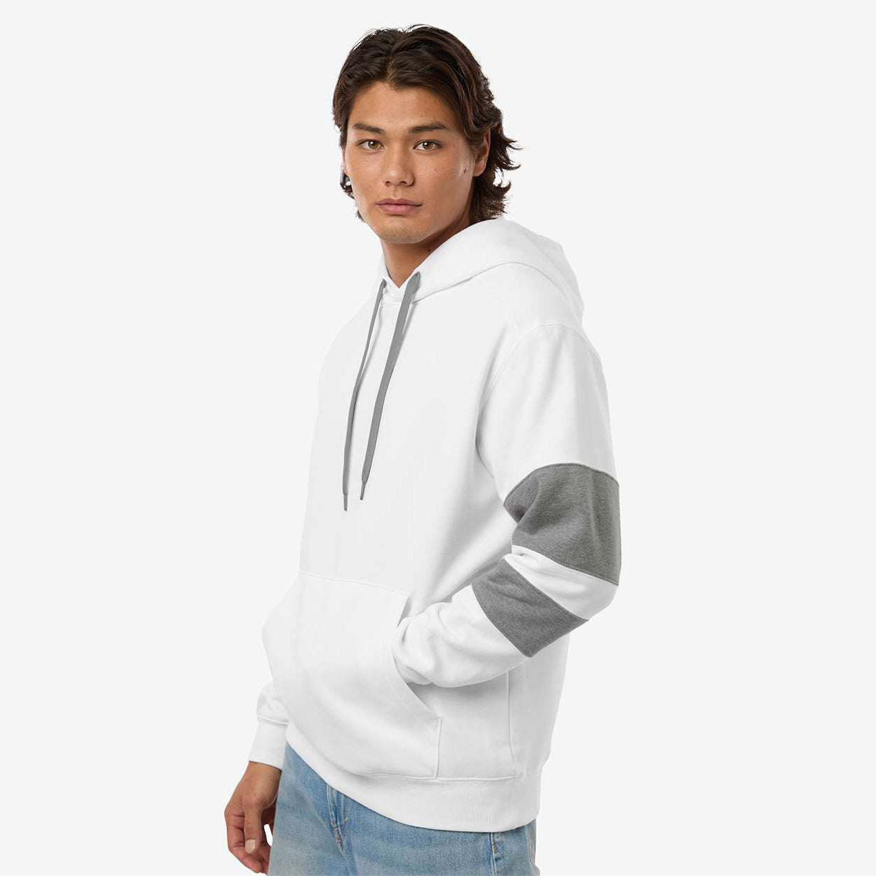 White/Charcoal Heather