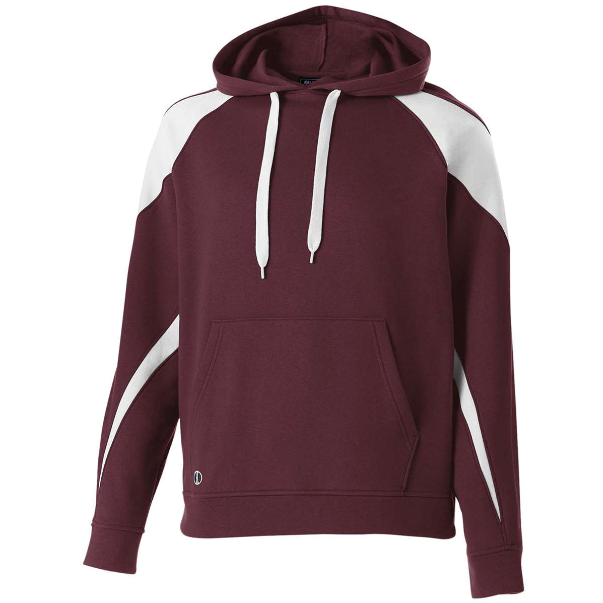 Maroon/White