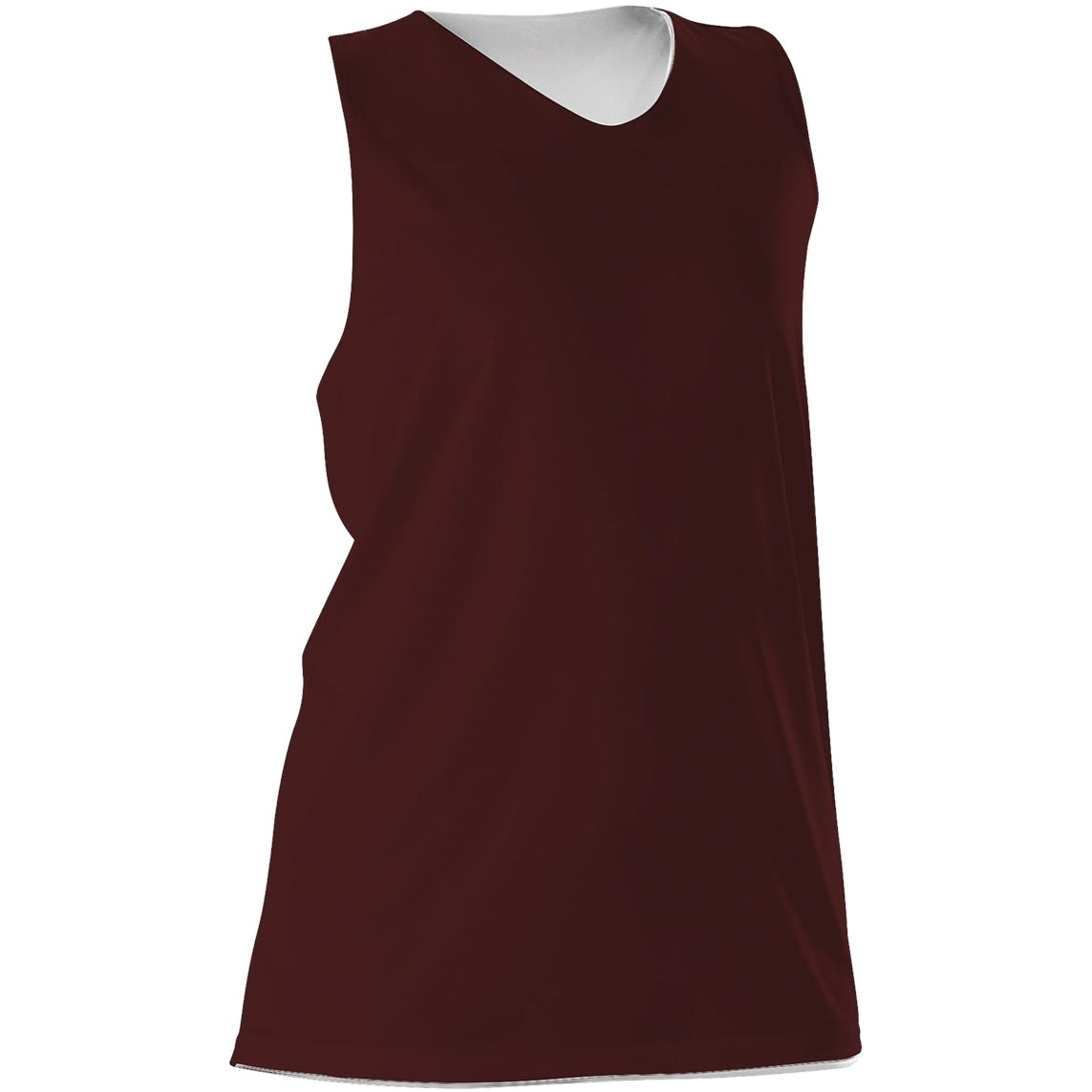Maroon/White