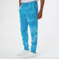 Tie Dye Aqua Blue