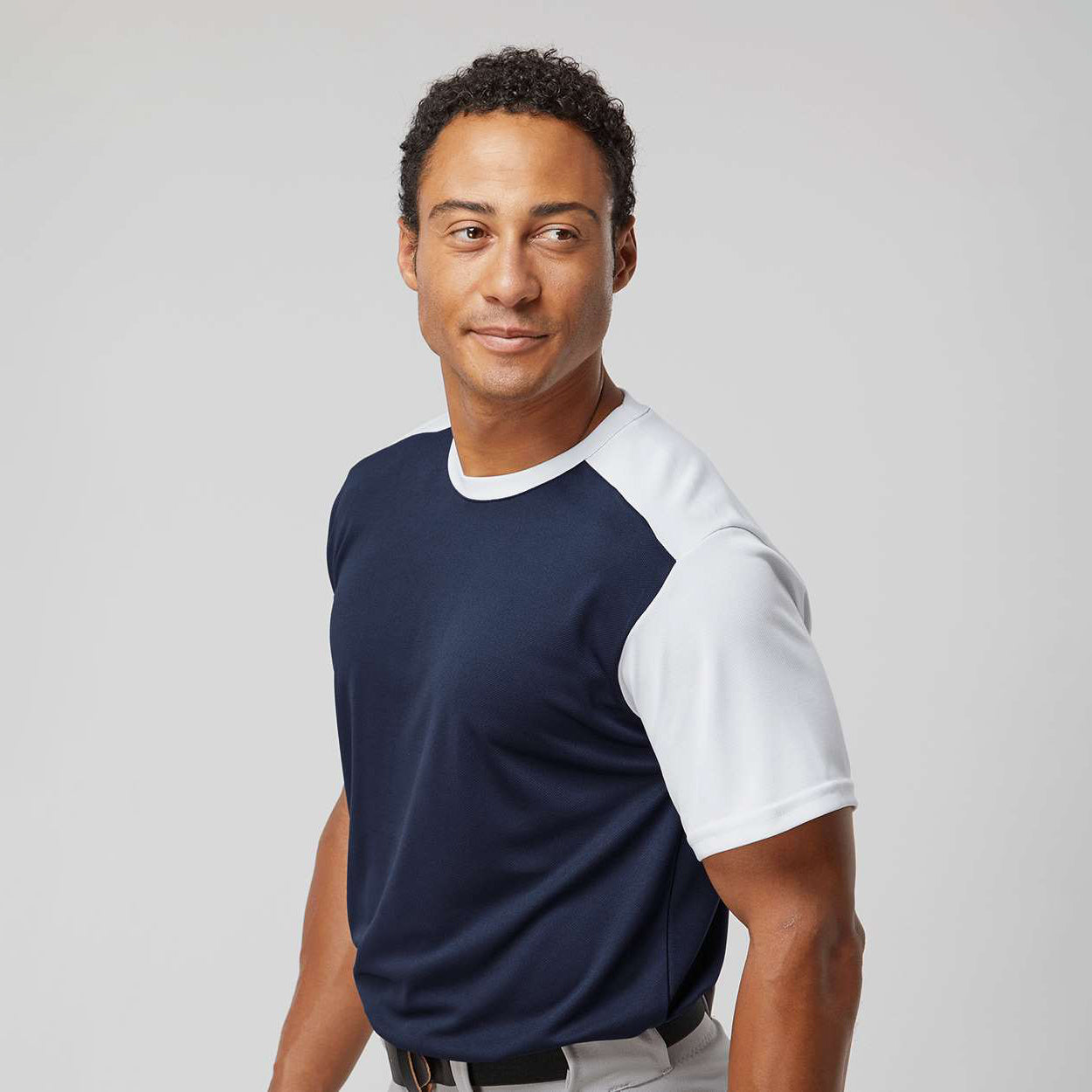 Navy/White