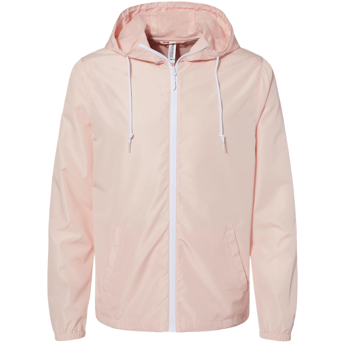 Blush/White Zipper