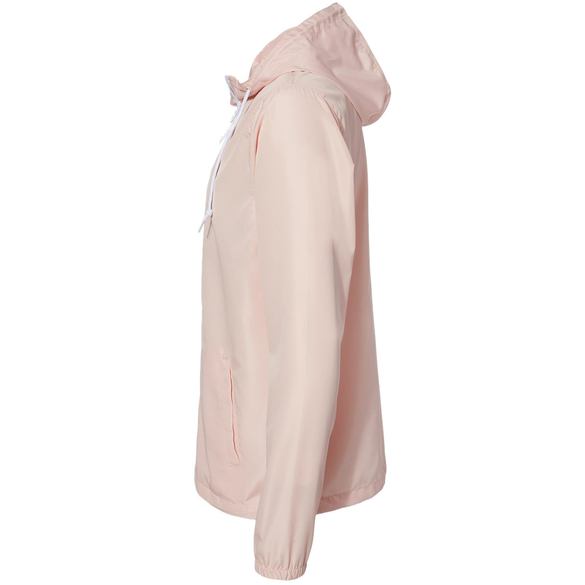 Blush/White Zipper
