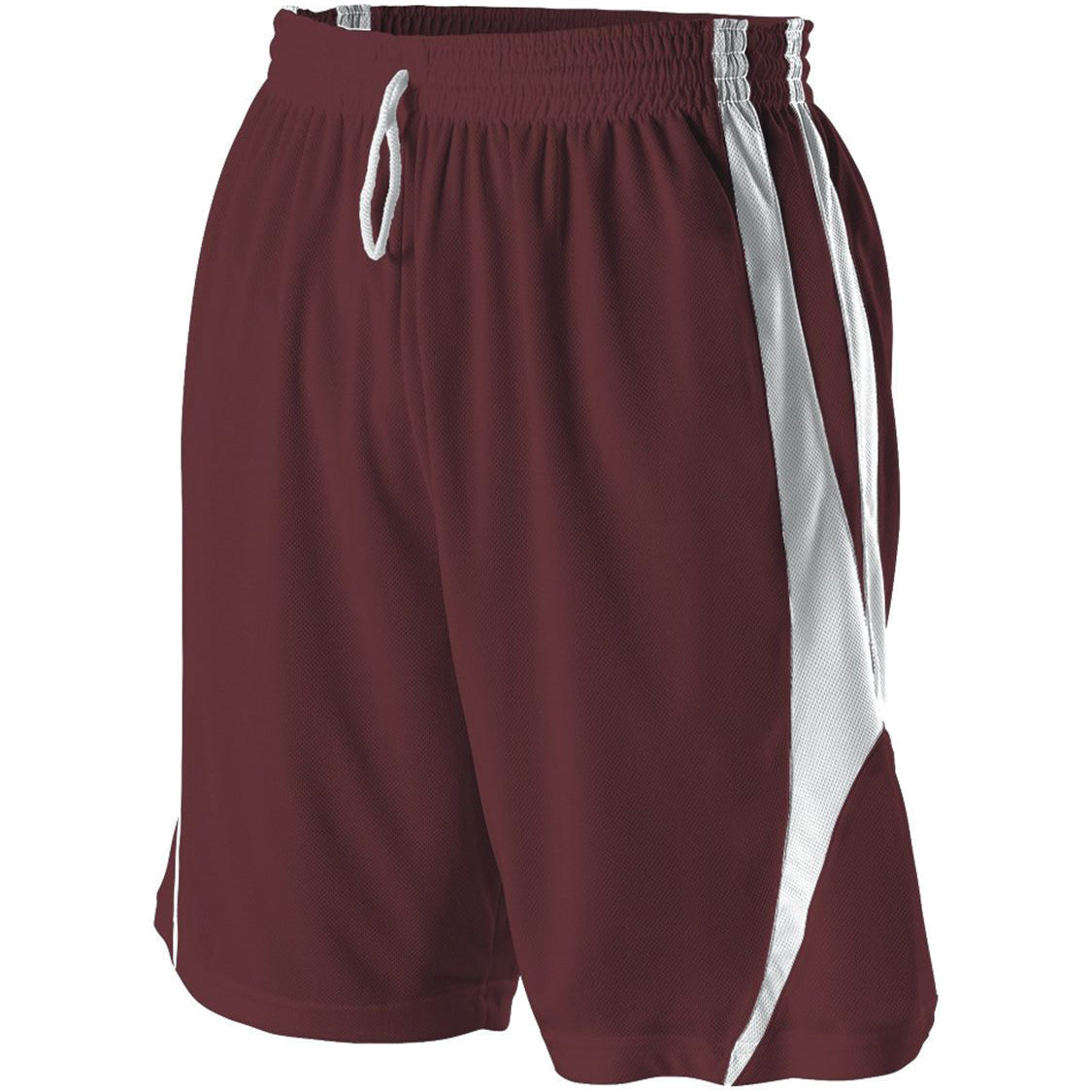 Maroon/White