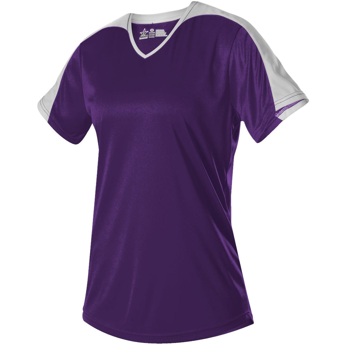 Purple/White
