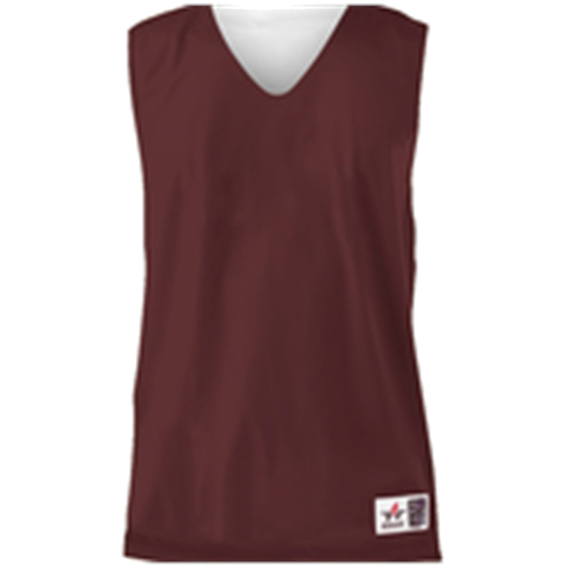 Maroon/White