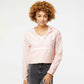Blush/White Zipper