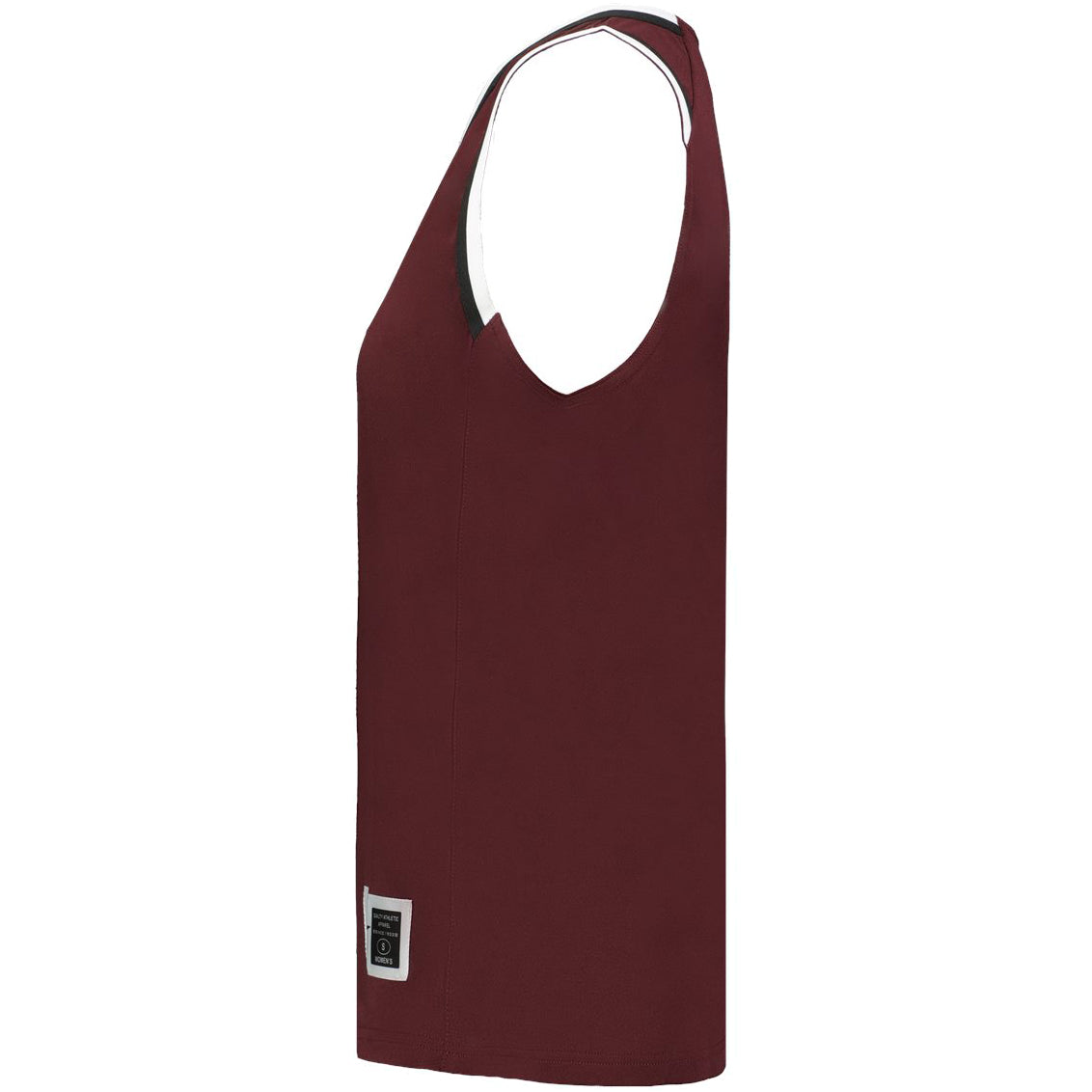 Maroon/Black/White