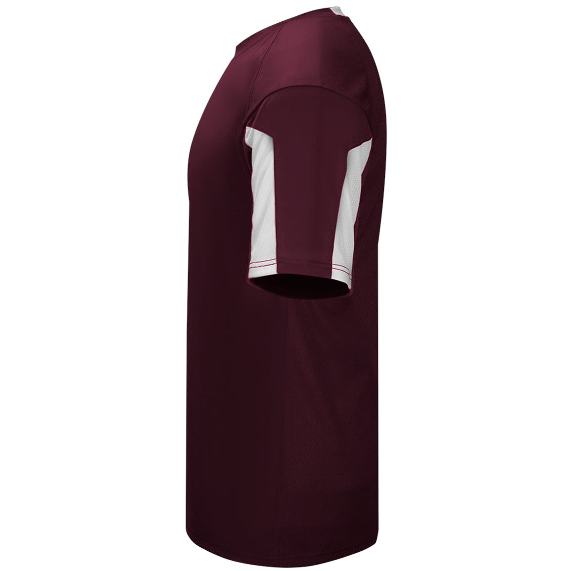 Maroon/White