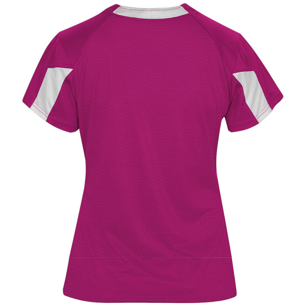 Hot Pink/White