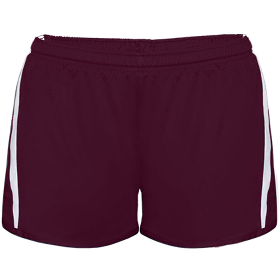 Maroon/White
