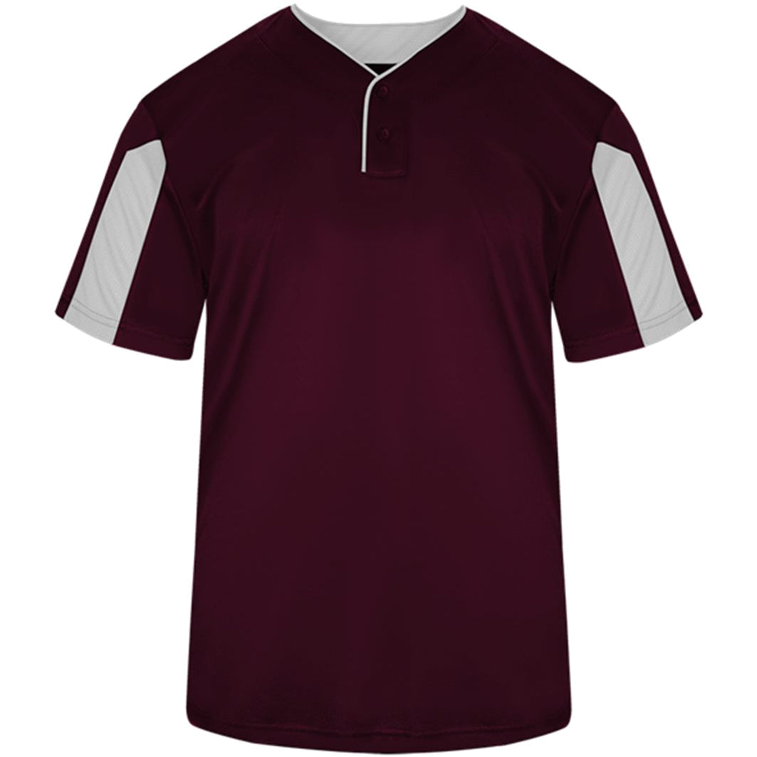 Maroon/White