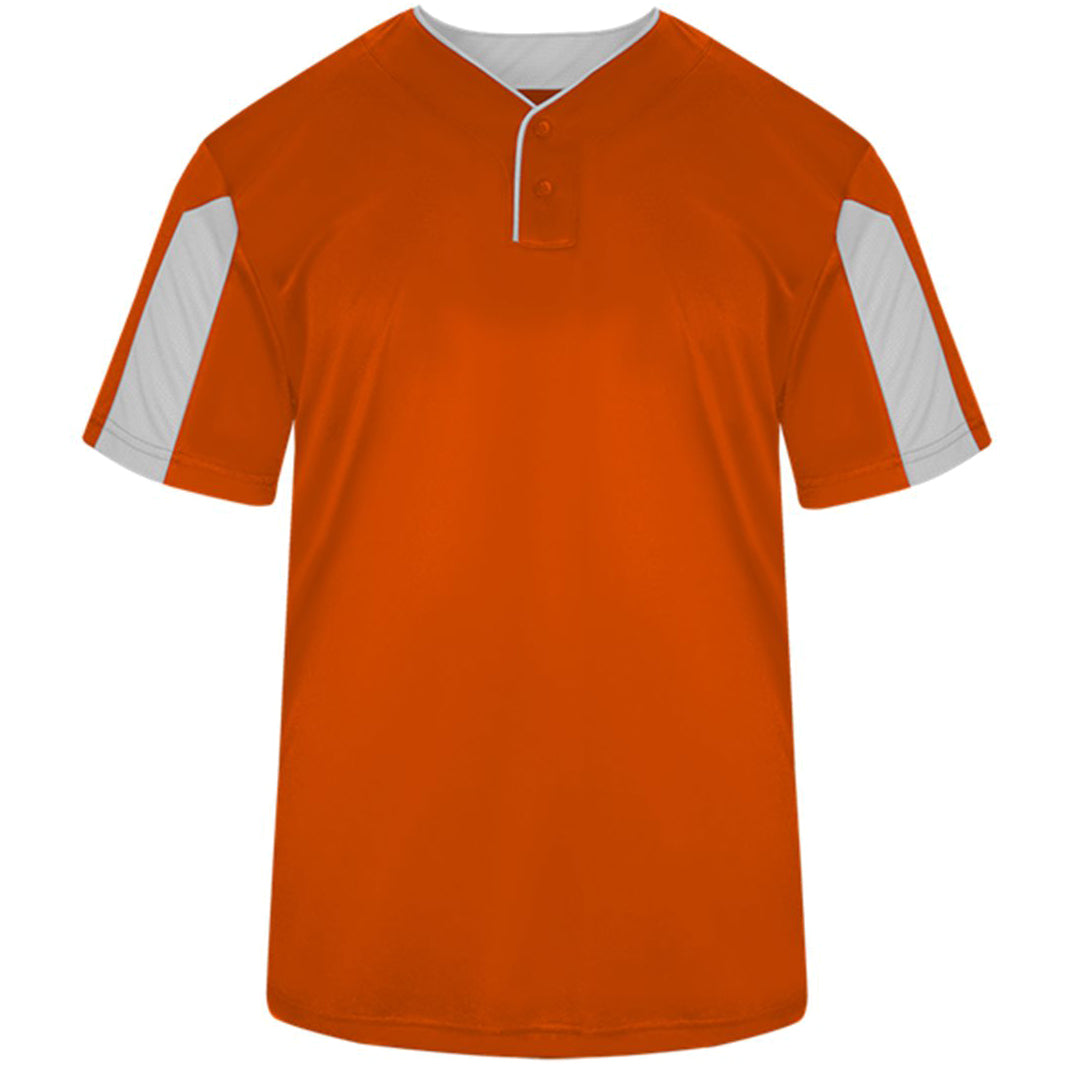 Burnt Orange/White