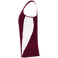 Maroon/White