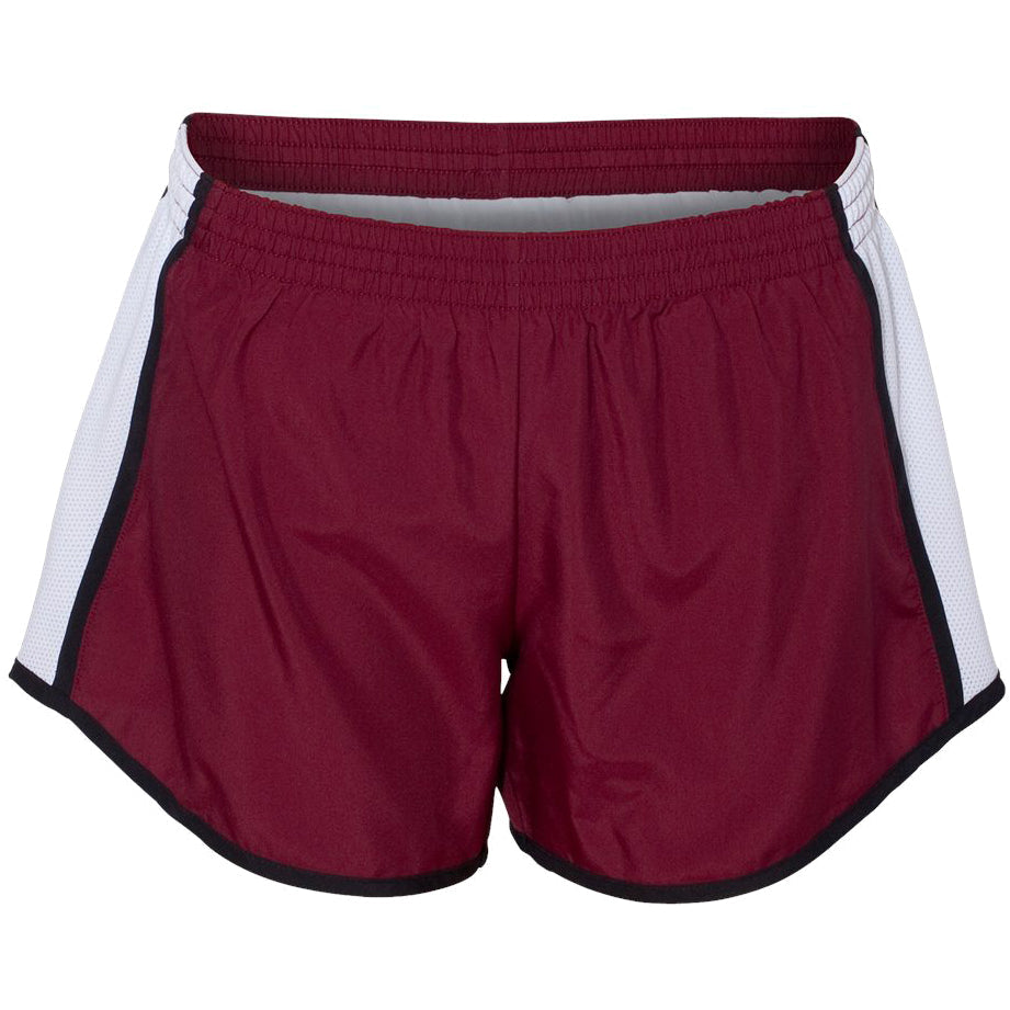 Maroon/White/Black