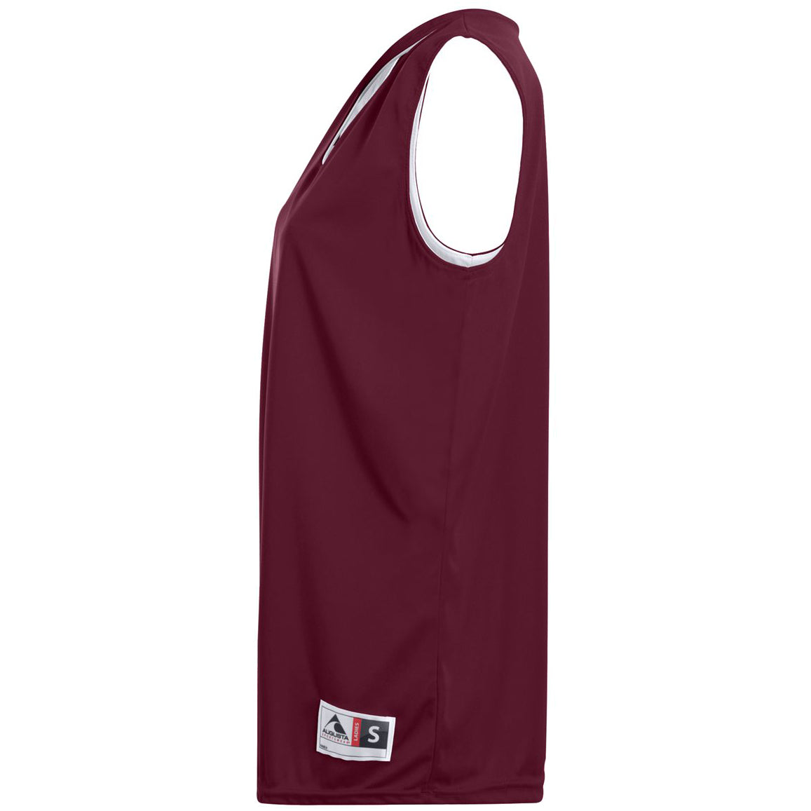 Maroon/White