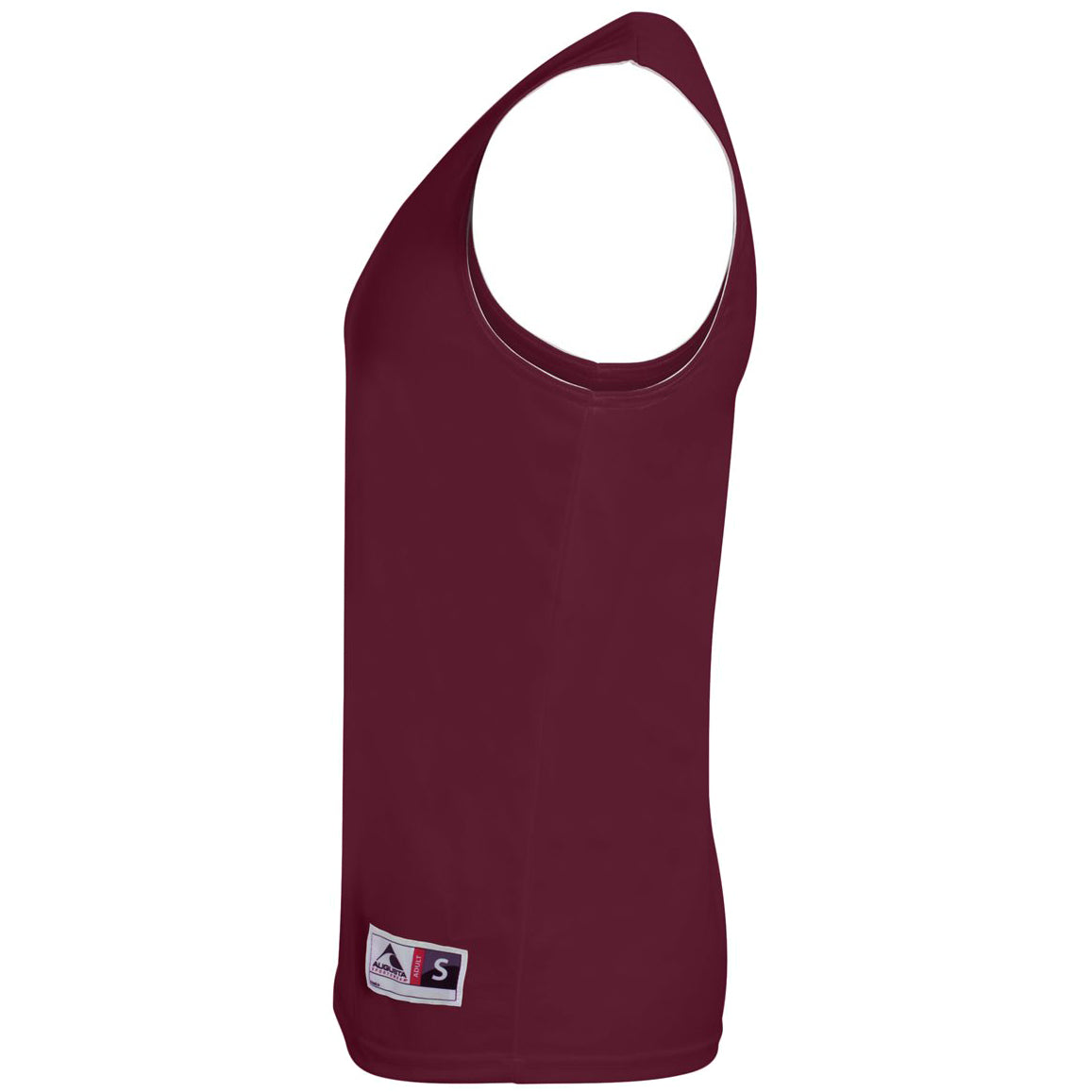Maroon/White